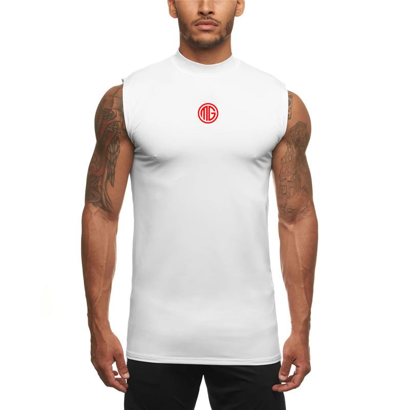Sleeveless Undershirt - Zomer heren droge compressievesten strakke kleding