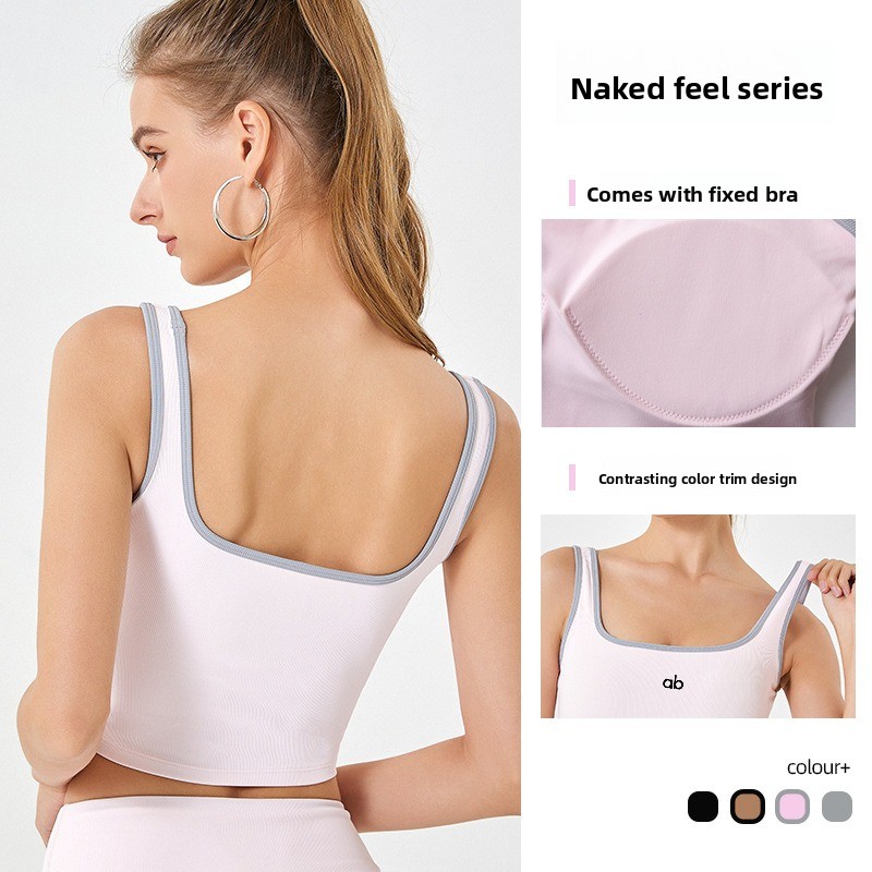 Dames Zomer Geribbelde Yoga Ta - Suspender Tank Top recensie en prijs