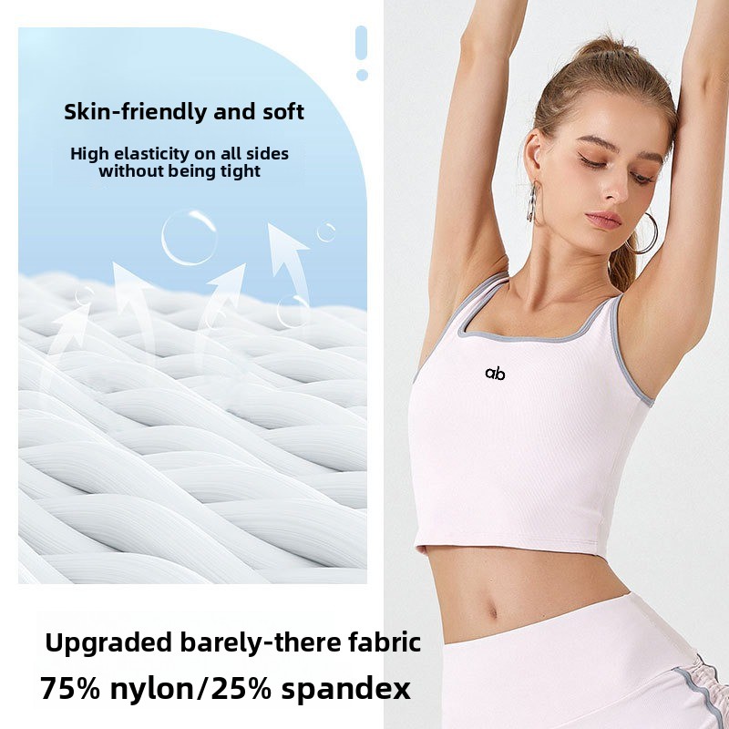 Dames Zomer Geribbelde Yoga Ta - Suspender Tank Top recensie en prijs