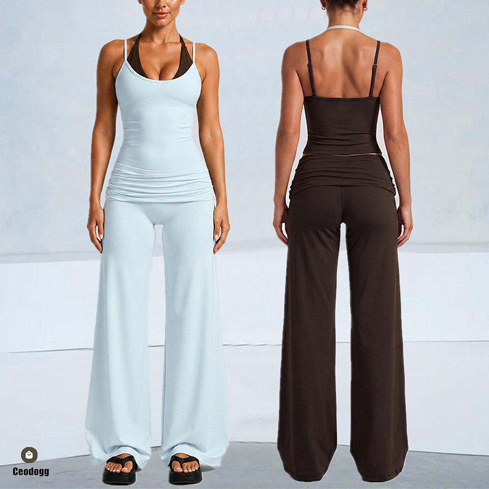 Pad Dames Block Dot Halter Dub - Suspender Tank Top recensie en prijs