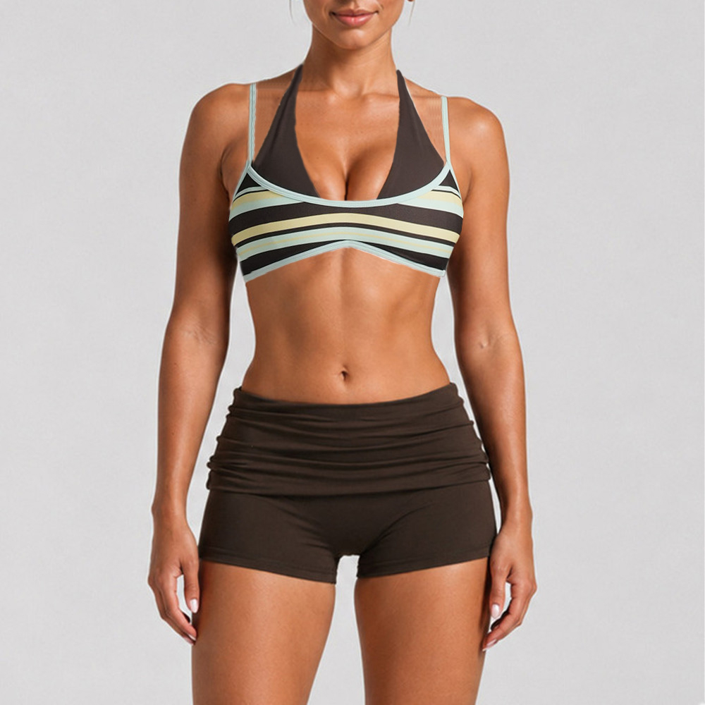 Pad Dames Block Dot Halter Dub - Suspender Tank Top recensie en prijs